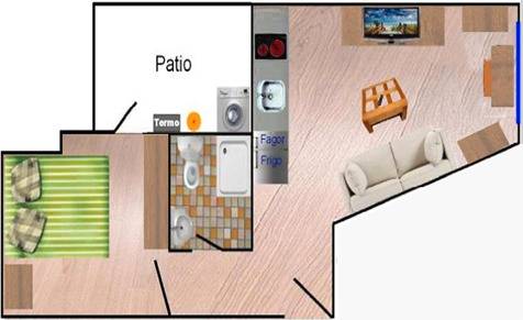 Piso en Alquiler en Calle Martínez Maldonado en Los Castillejos - La Trinidad