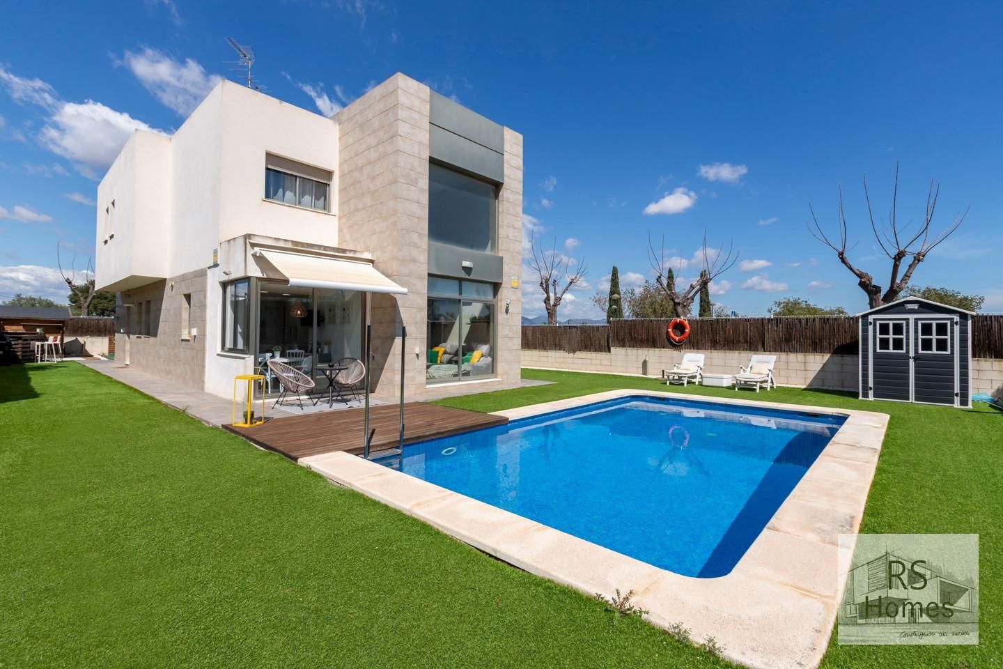 Piscina de Casa o xalet en venda en Bétera amb Aire condicionat, Calefacció i Jardí privat