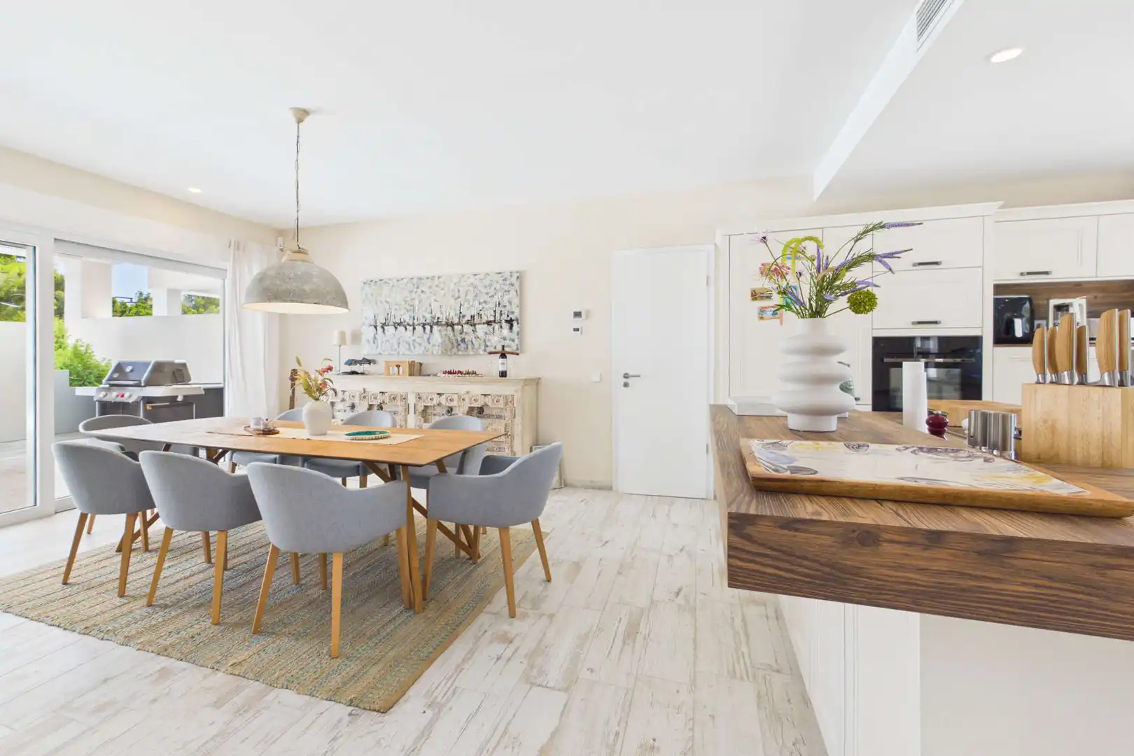 Esszimmer von Haus oder Chalet zum Verkauf in Capdepera mit Klimaanlage, Heizung und Terrasse