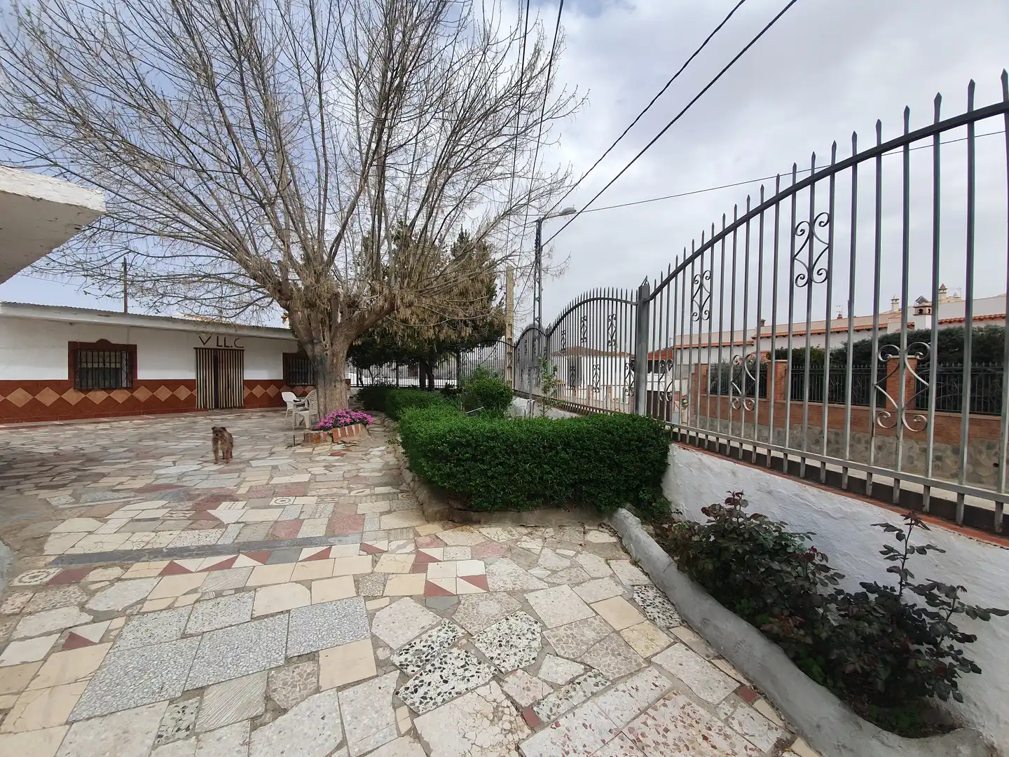 Vista exterior de Casa o xalet en venda en Guadix amb Jardí privat i Terrassa