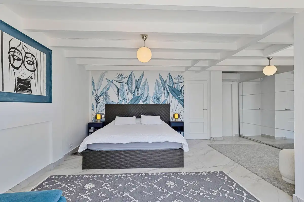 Bedroom of Houses for sale in Ojén  with Air Conditioner, Private garden and Swimming Pool