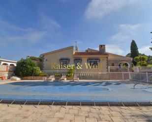 Exterior view of House or chalet for sale in Santa Pola  with Air Conditioner, Heating and Private garden