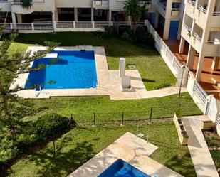 Swimming pool of Flat for sale in Torremolinos  with Air Conditioner, Heating and Private garden