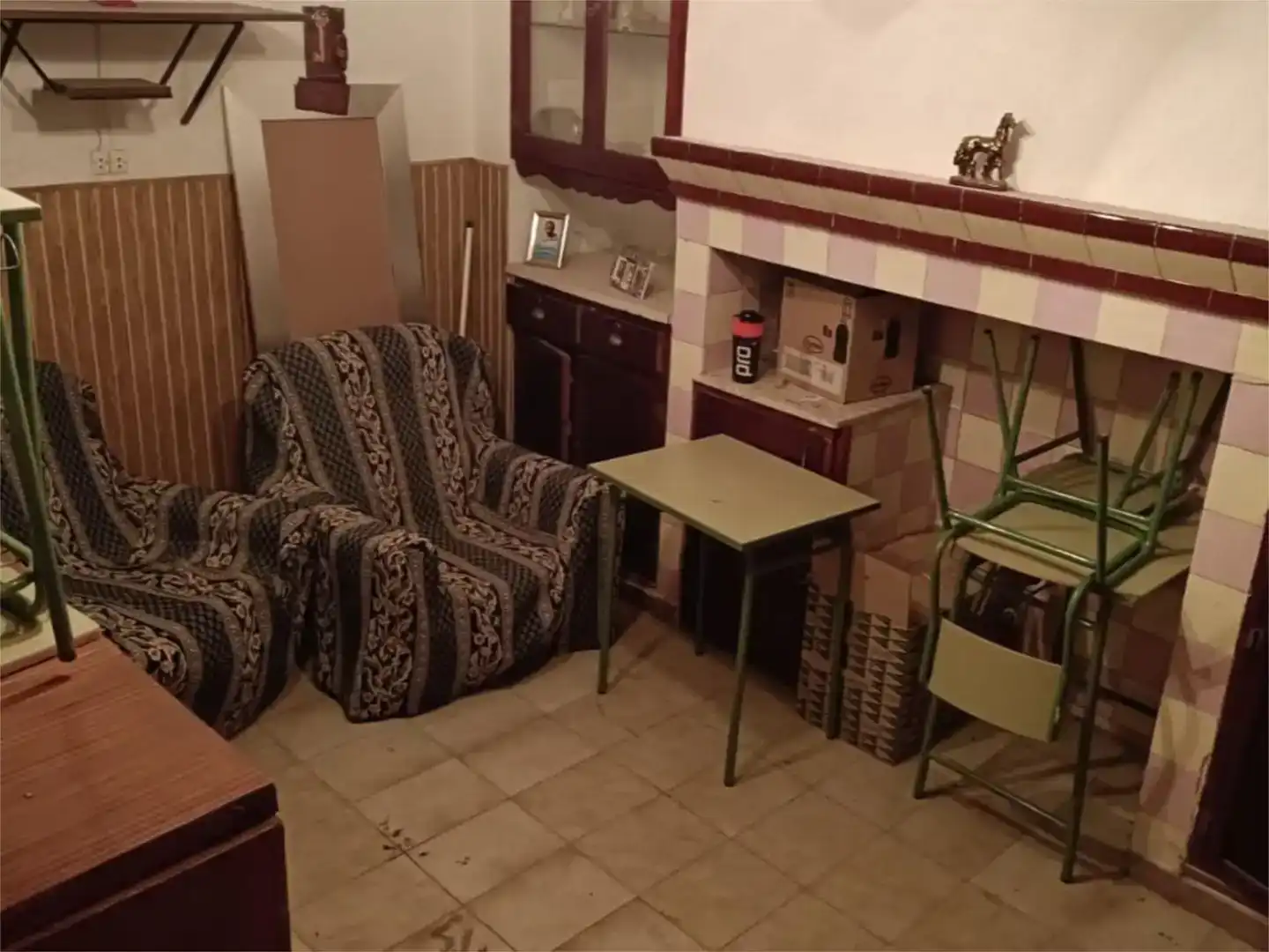 Sala de estar de Casa adosada en venta en Abarán con Aire acondicionado, Trastero y Amueblado