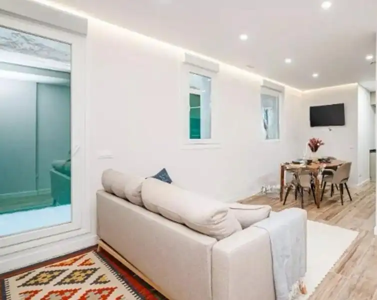 Sala de estar de Piso en venta en Madrid