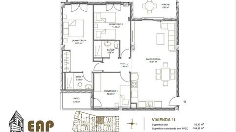 Foto 5 de Pis en venda a Plaza Pirineo, 25, Los Dolores, Cartagena