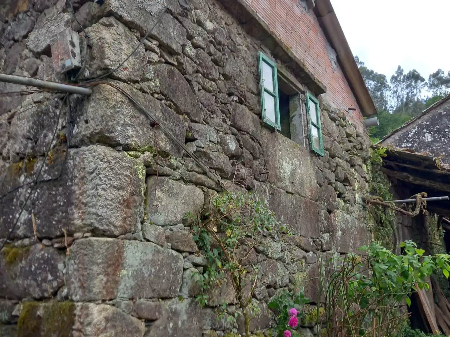 Vista exterior de Casa o chalet en venta en Rois con Trastero