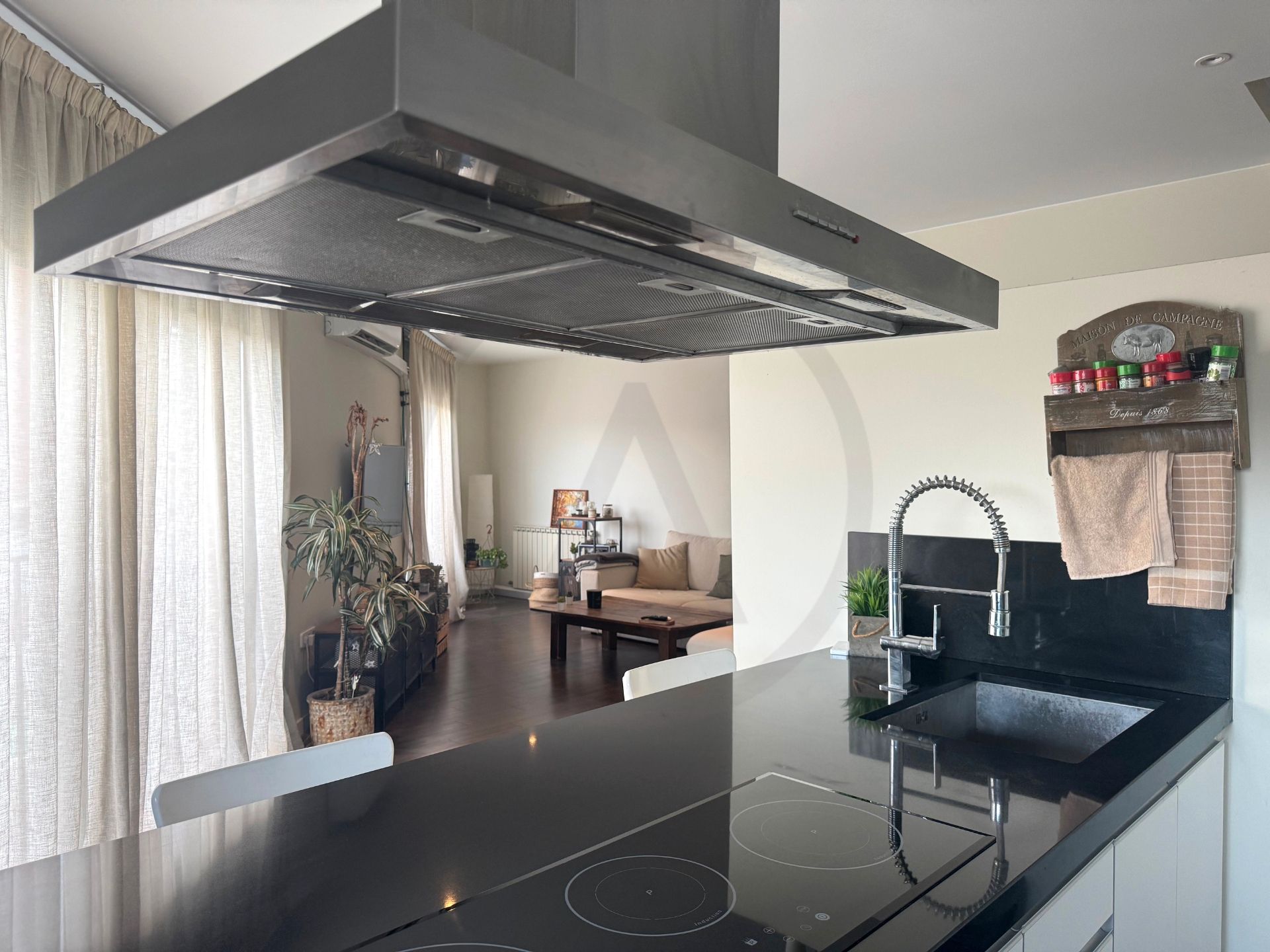 Kitchen of Single-family semi-detached for sale in Terrassa  with Air Conditioner, Heating and Parquet flooring