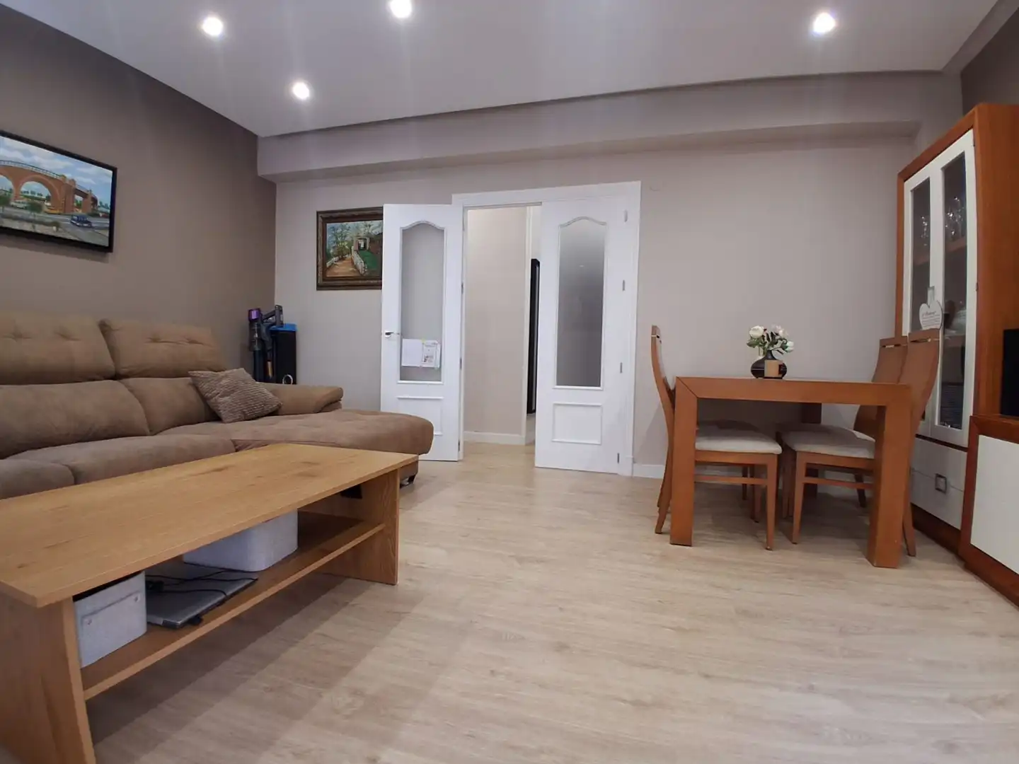 Sala de estar de Piso en venta en Almería