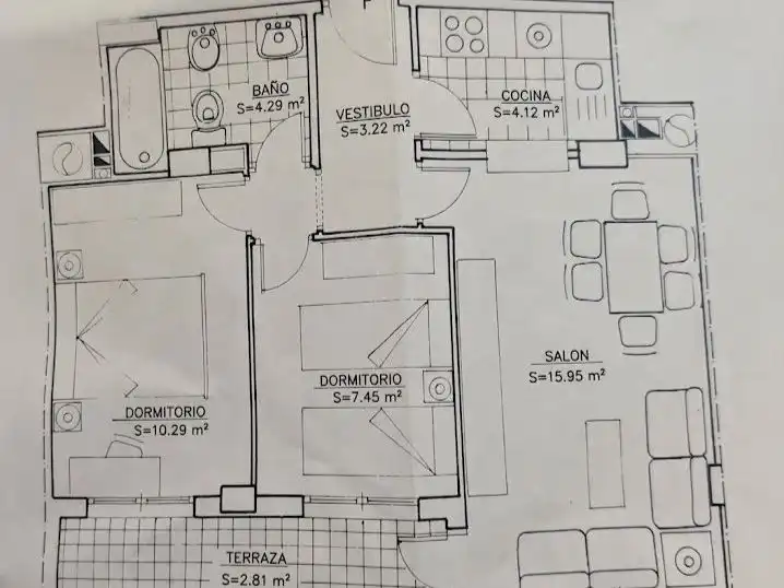 Apartament de lloguer en Hospital