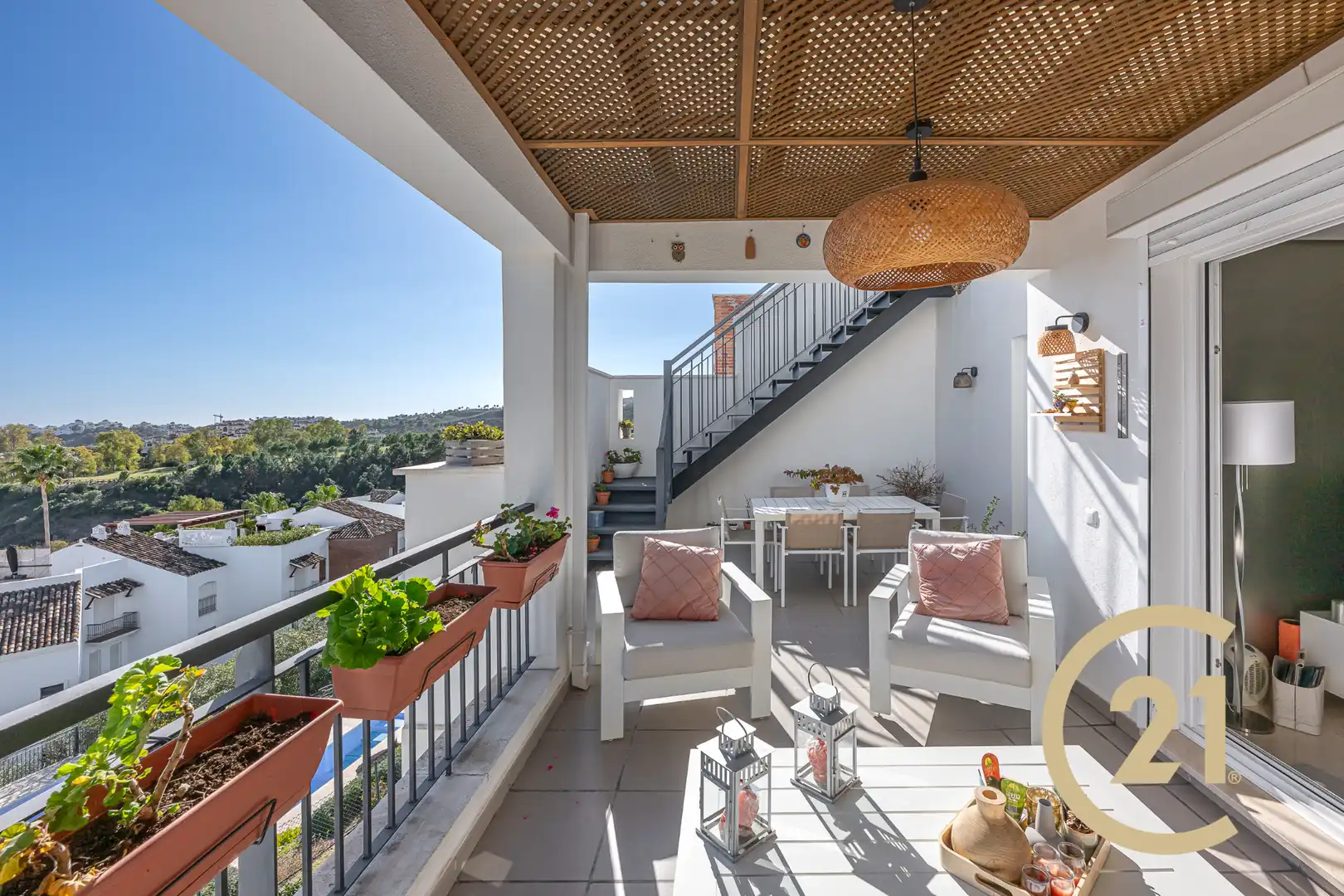 Terraza de Ático en venta en Benahavís con Aire acondicionado, Calefacción y Terraza
