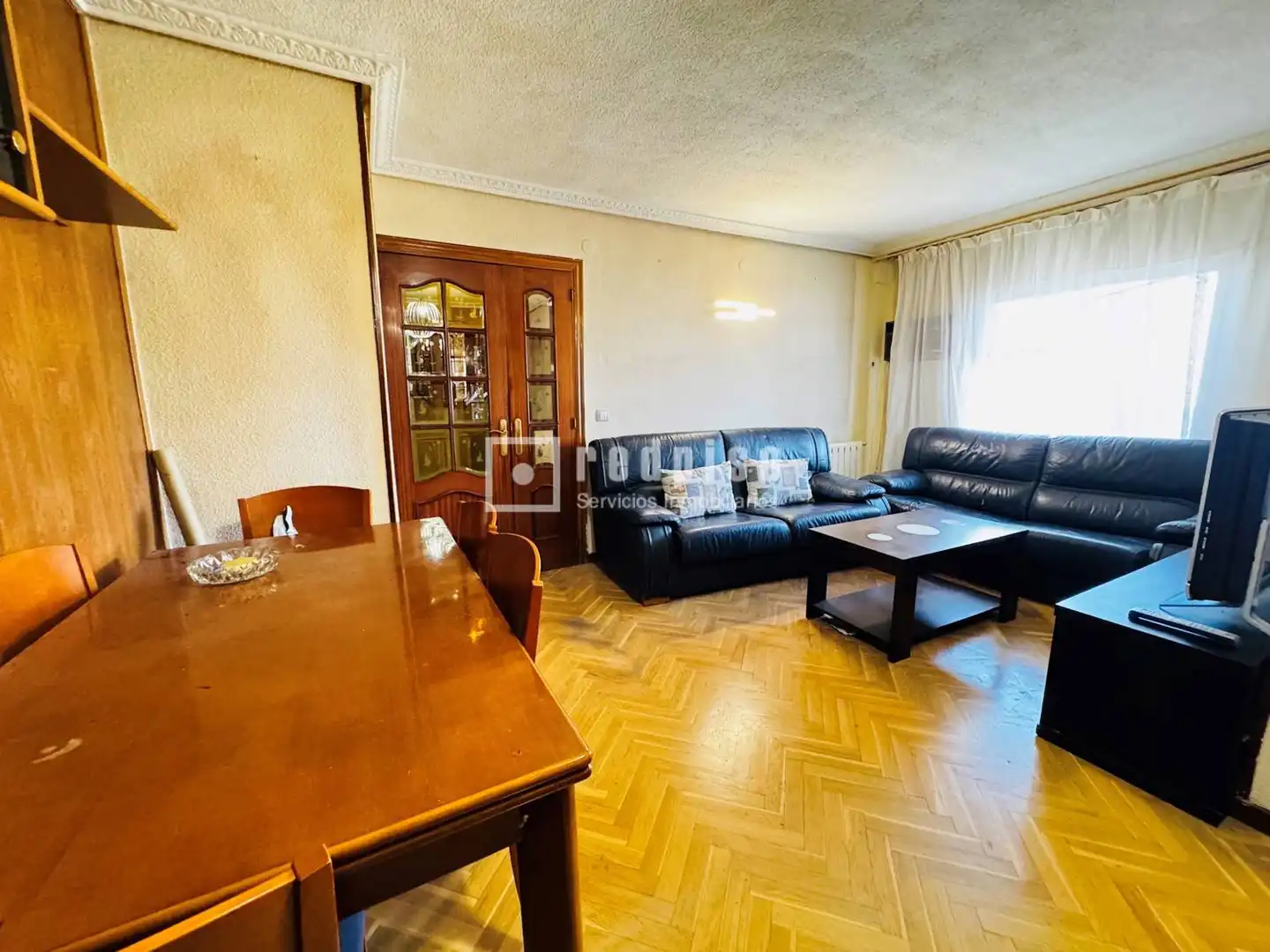 Wohnzimmer von Wohnung zum Verkauf in Fuenlabrada mit Klimaanlage, Heizung und Parkett