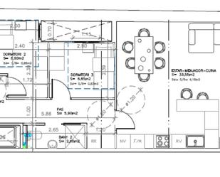 Flat for sale in Sallent  with Heating, Terrace and Furnished