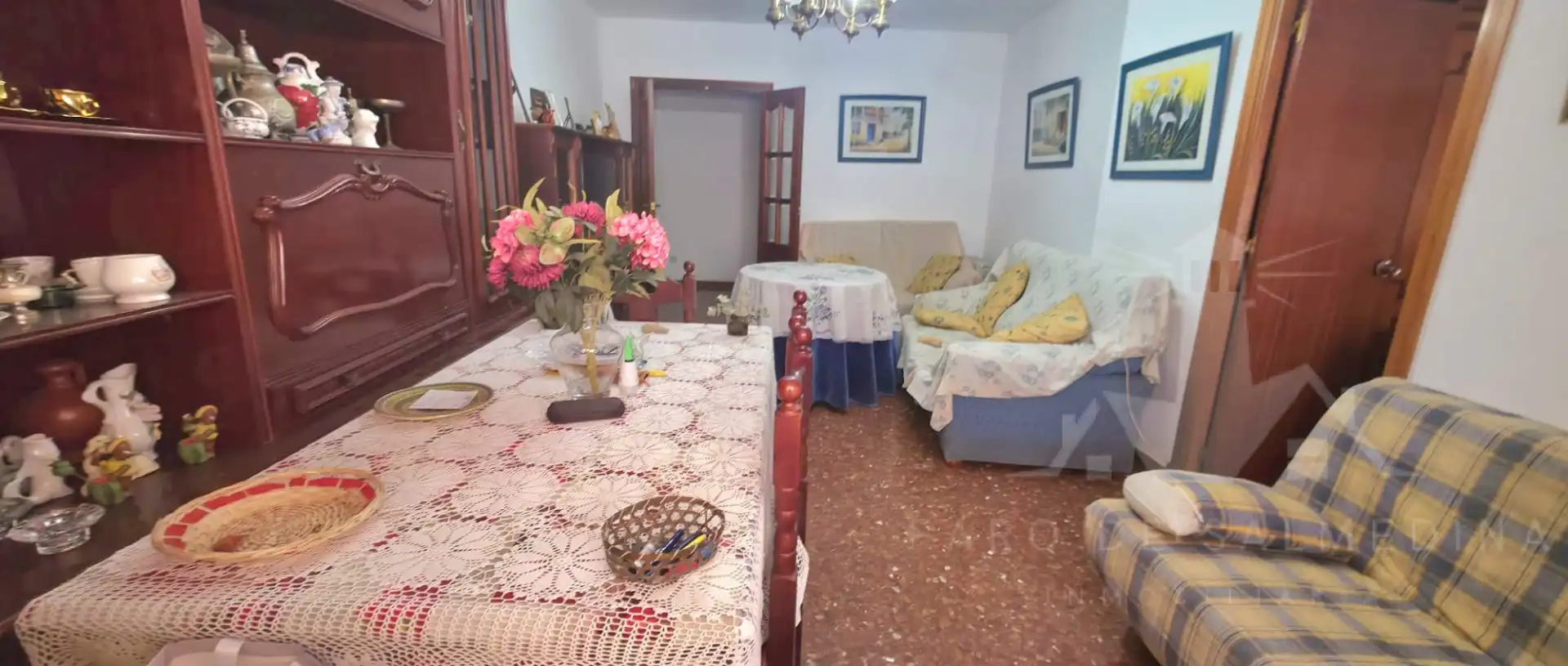 Sala de estar de Piso en venta en Chipiona