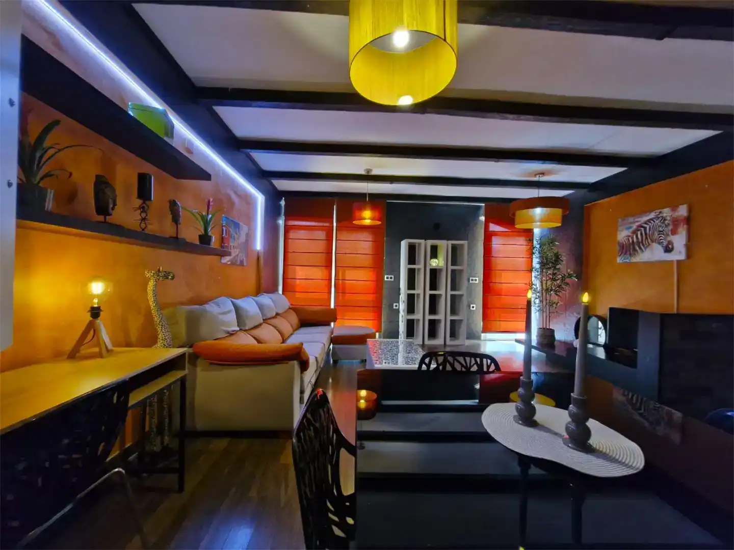Wohnzimmer von Wohnung zur Miete in  Sevilla Capital mit Klimaanlage