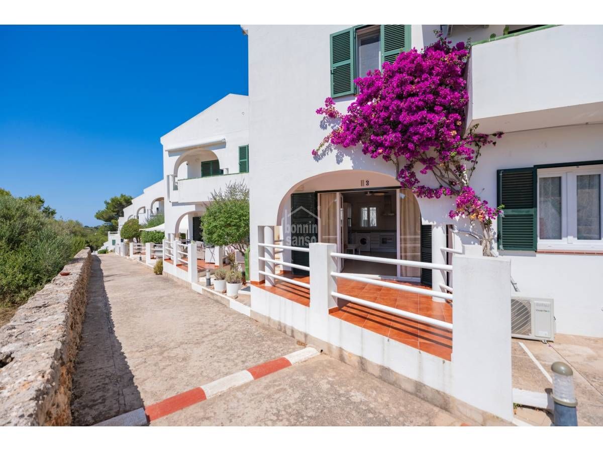 Exterior view of Apartment for sale in Es Mercadal  with Private garden, Terrace and Swimming Pool
