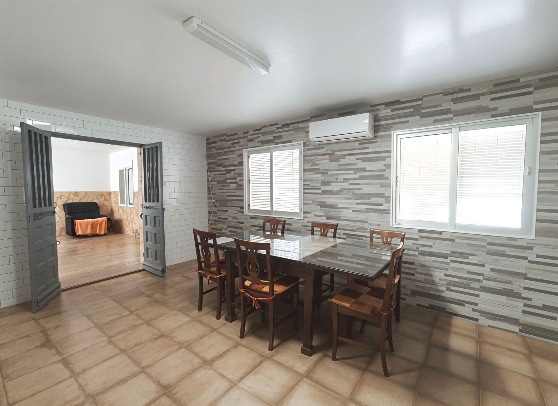 Dining room of Country house for sale in Valverde de Mérida  with Air Conditioner and Furnished
