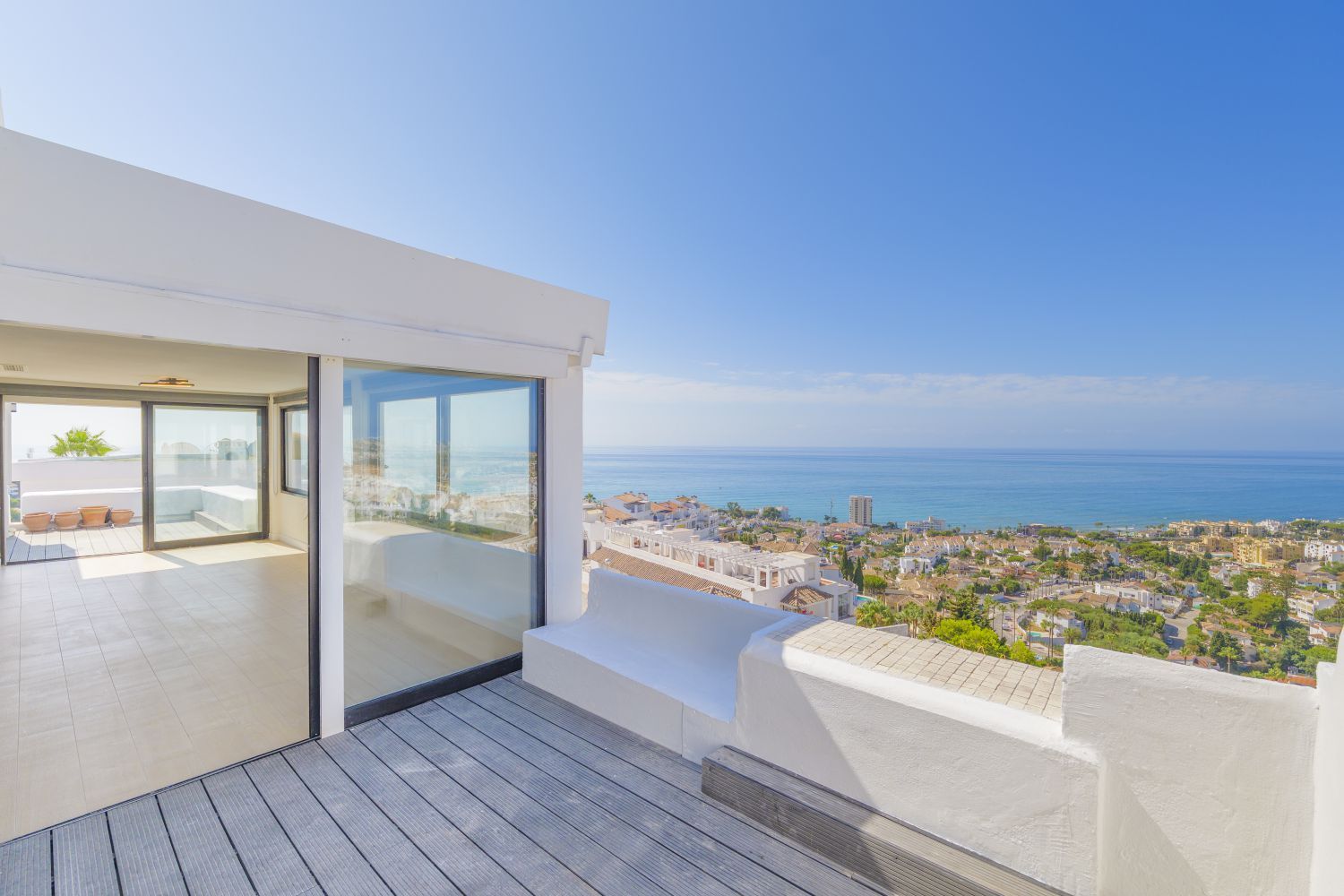 Terraza de Ático en venta en Mijas con Calefacción, Terraza y Piscina comunitaria