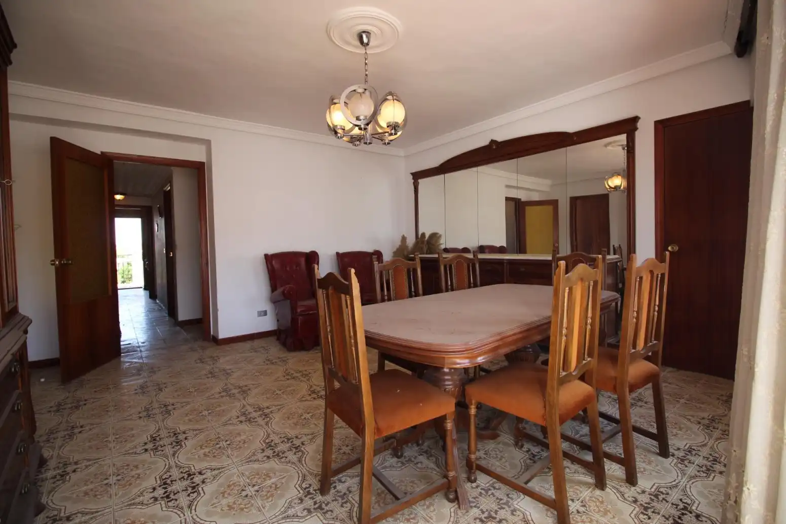 Dining room of Houses for sale in Torremayor  with Parquet flooring, Terrace and Storage room