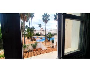 Exterior view of Flat for sale in Roquetas de Mar  with Air Conditioner, Heating and Private garden