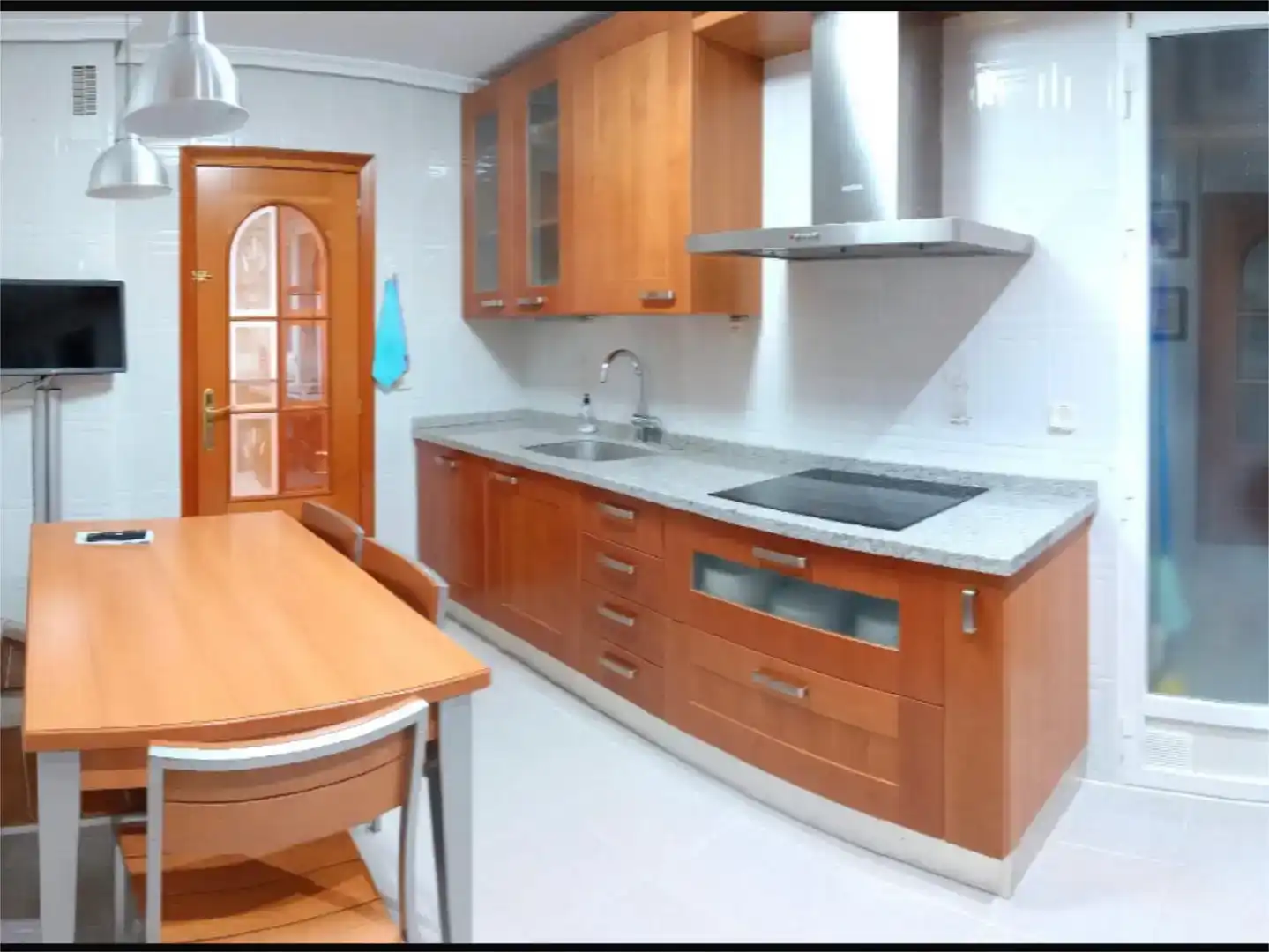 Cuina de Pis per a compartir en Albacete amb Aire condicionat, Parquet i Moblat