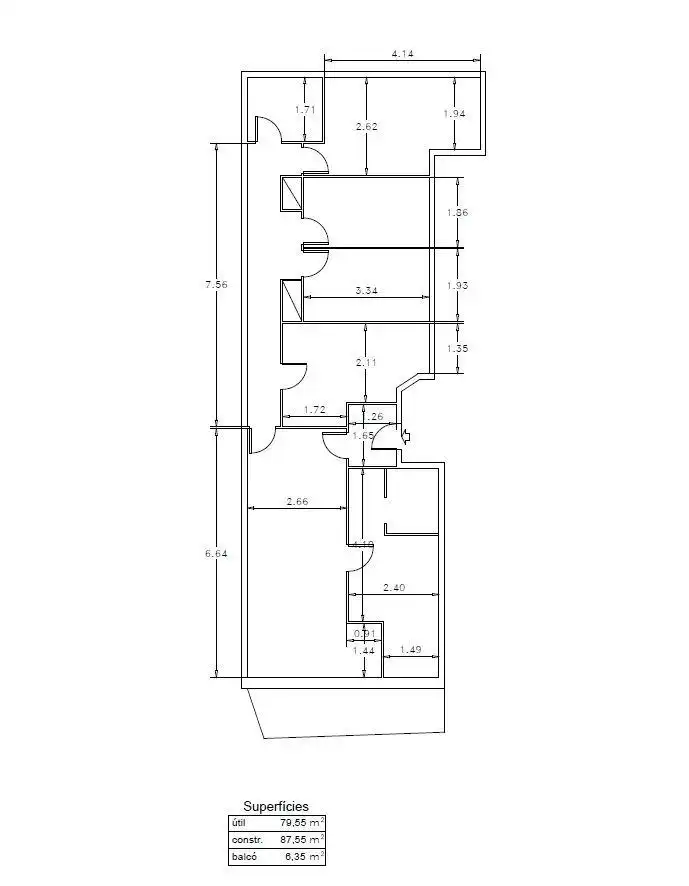 Wohnung zum Verkauf in Barcelona mit Heizung