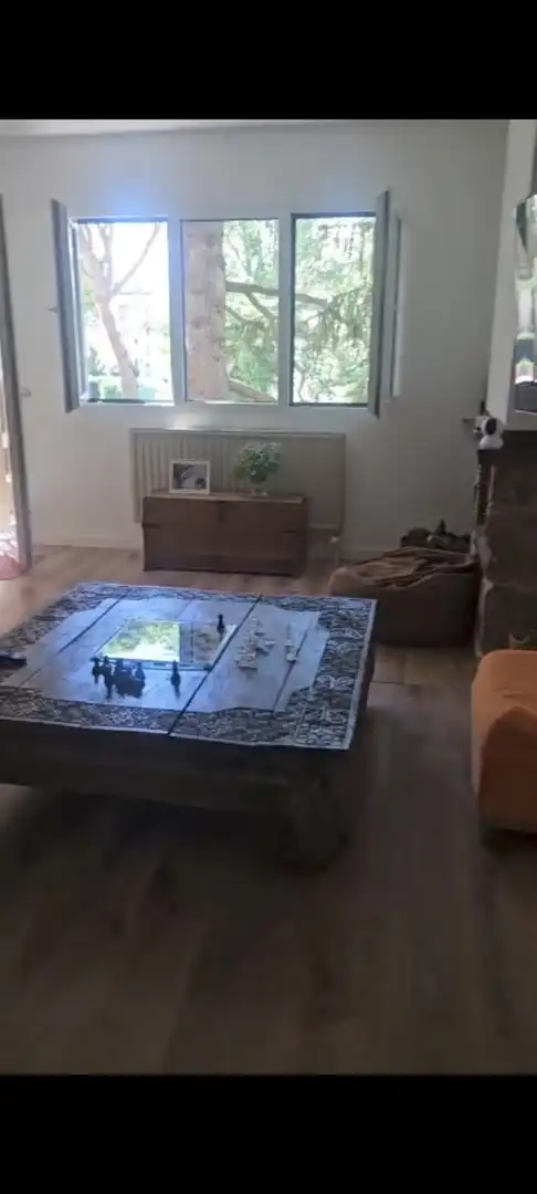 Sala d'estar de Apartament per a compartir en Collado Villalba amb Moblat, Microones i Balcó