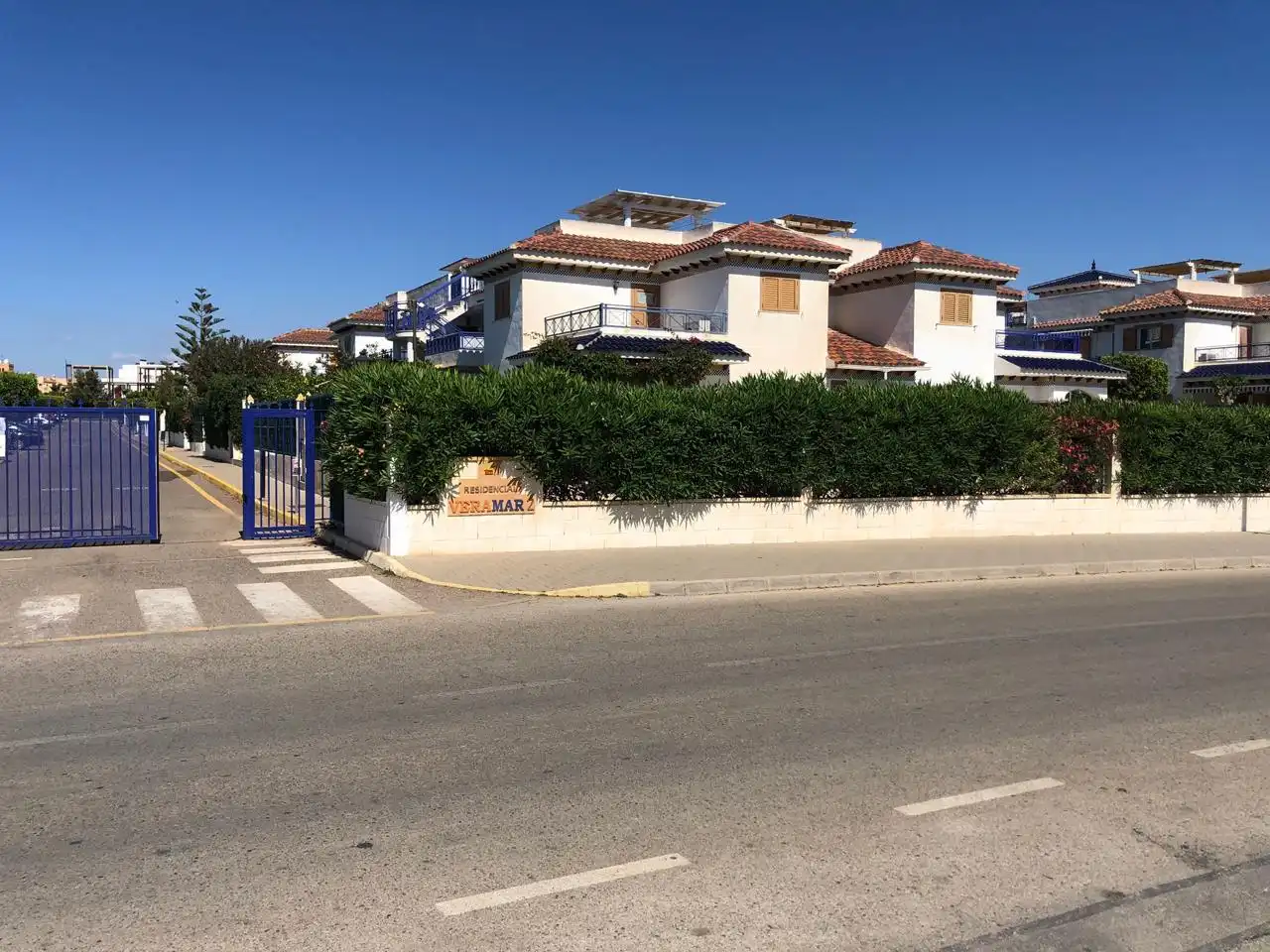 Außenansicht von Wohnung zur Miete in Vera mit Klimaanlage, Terrasse und Möbliert