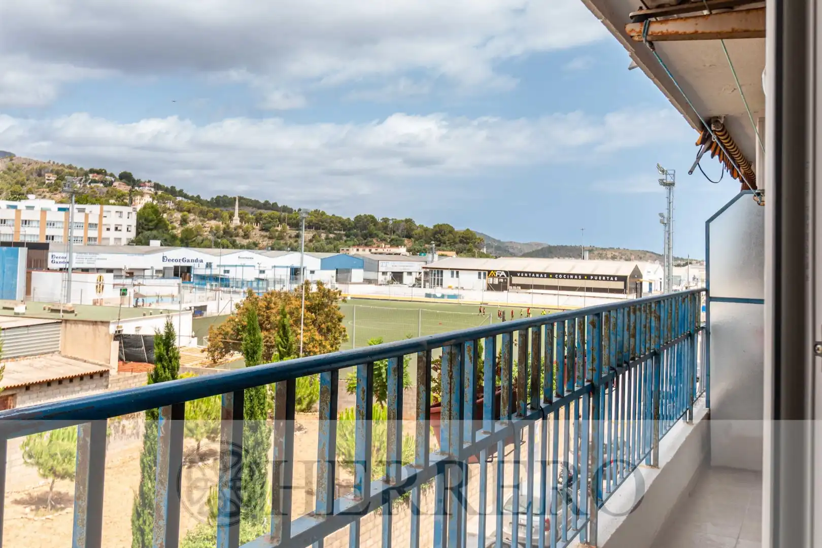 Vista exterior de Pis en venda en El Real de Gandia amb Aire condicionat, Calefacció i Moblat