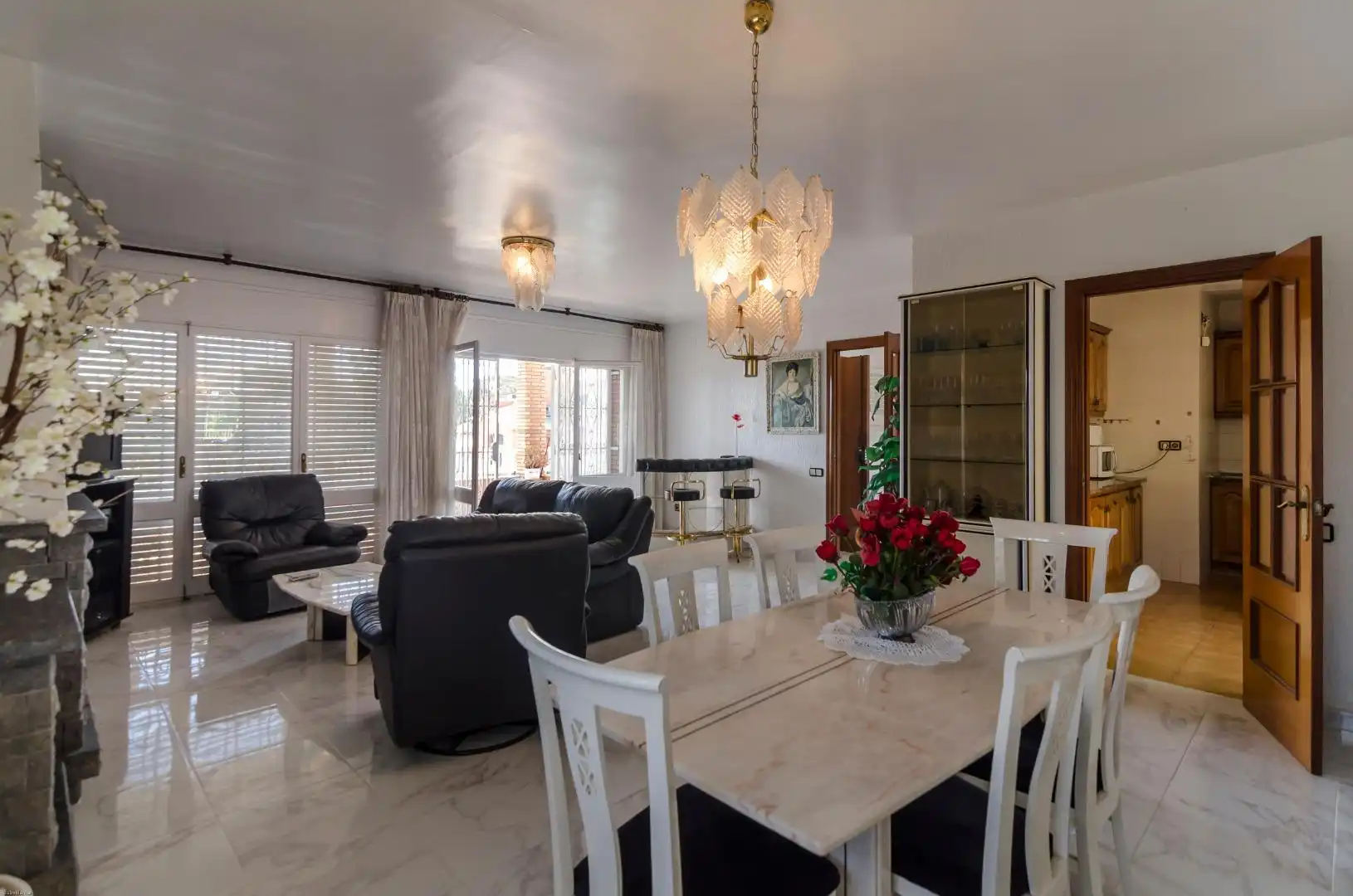 Comedor de Casa o chalet en venta en Lloret de Mar con Piscina y Horno