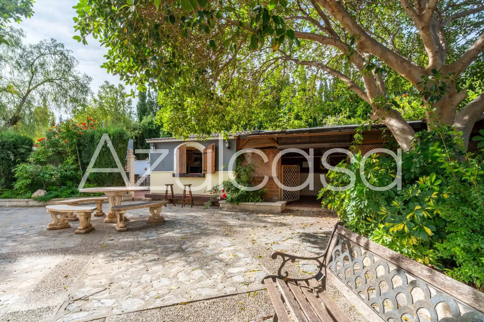 Jardí de Casa o xalet en venda en Alicante / Alacant amb Aire condicionat, Jardí privat i Terrassa