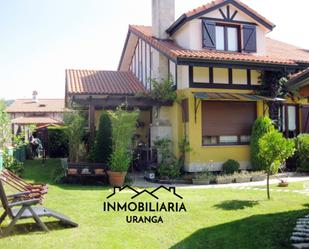 Vista exterior de Casa o xalet en venda en Liendo amb Calefacció, Jardí privat i Terrassa