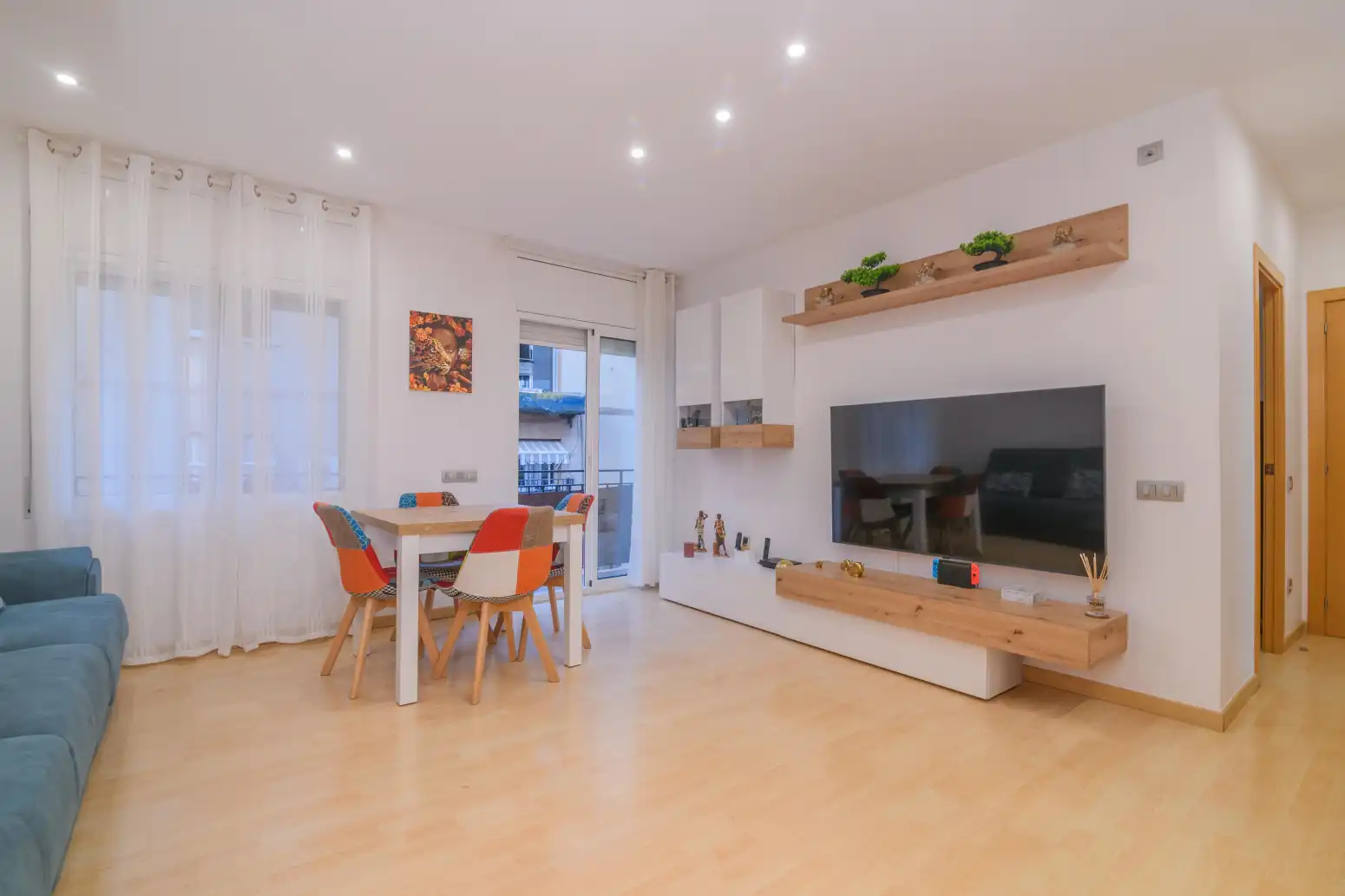 Living room of Flat for sale in La Roureda