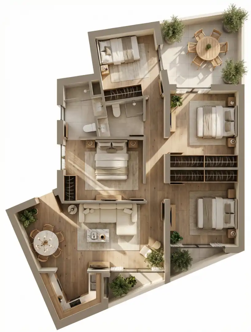 Piso en venta en Maracena con Aire acondicionado, Calefacción y Jardín privado