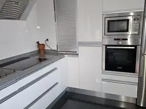 Cocina de Casa adosada en venta en Coslada con Aire acondicionado, Calefacción y Jardín privado