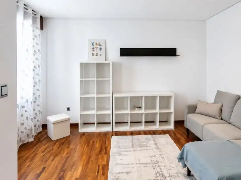 Sala de estar de Piso de alquiler con opción a compra en Ourense Capital  con Calefacción, Amueblado y Horno