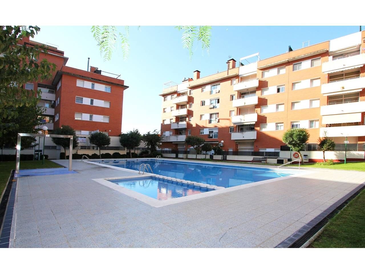 Swimming pool of Flat for sale in Lloret de Mar  with Heating, Terrace and Furnished