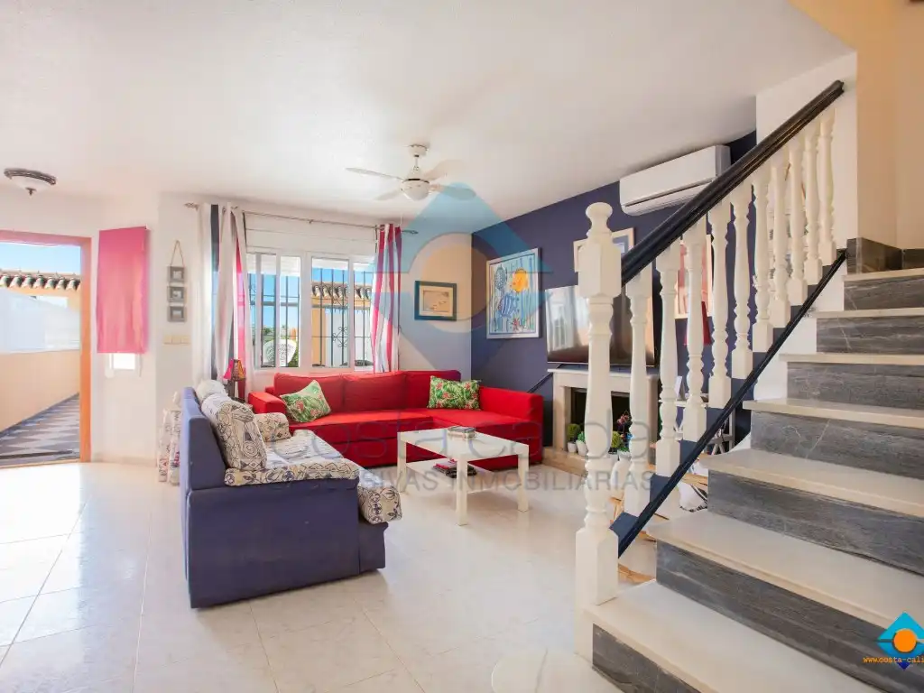 Vista exterior de Casa o chalet en venta en Mazarrón con Aire acondicionado, Jardín privado y Terraza