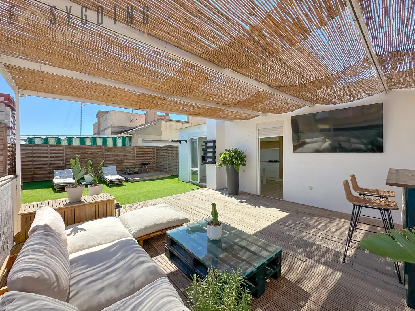Terraza de Ático en venta en Elche / Elx con Aire acondicionado, Terraza y Amueblado