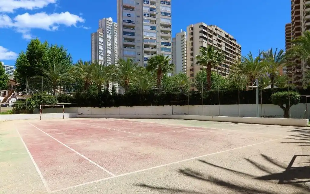 Exterior view of Flat for sale in Benidorm  with Air Conditioner, Heating and Private garden