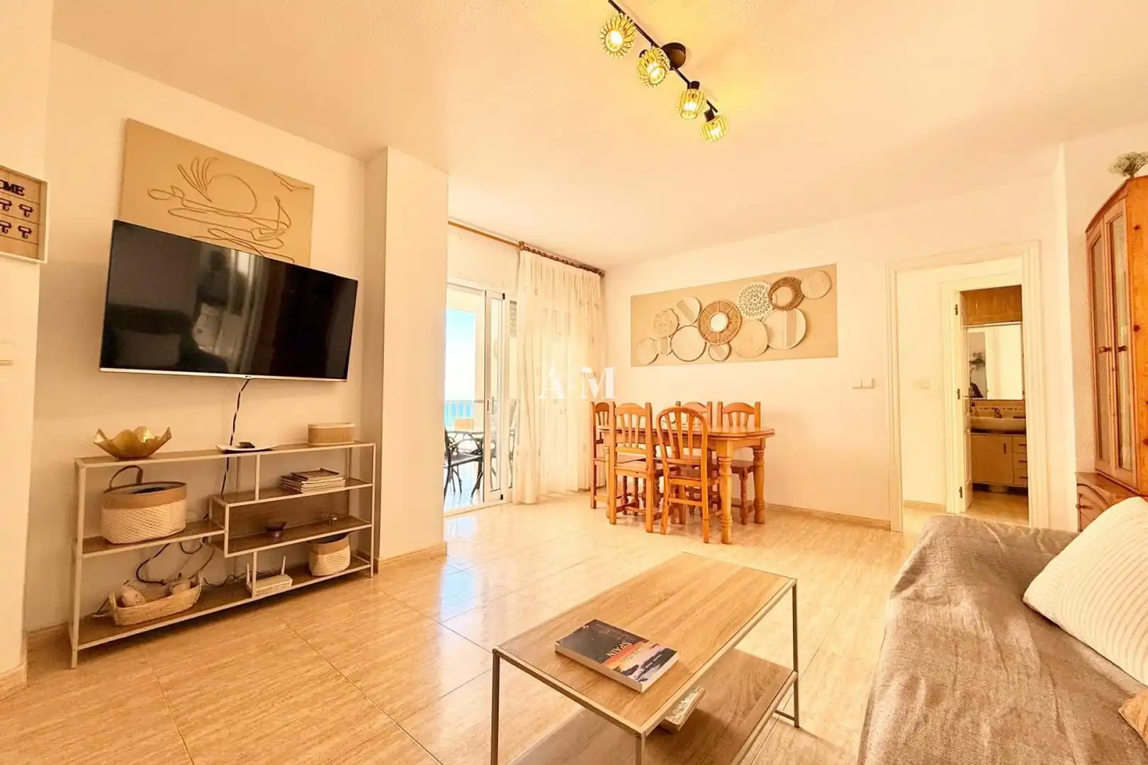 Wohnzimmer von Wohnung zur Miete in Playa de las Gaviotas - El Pedrucho