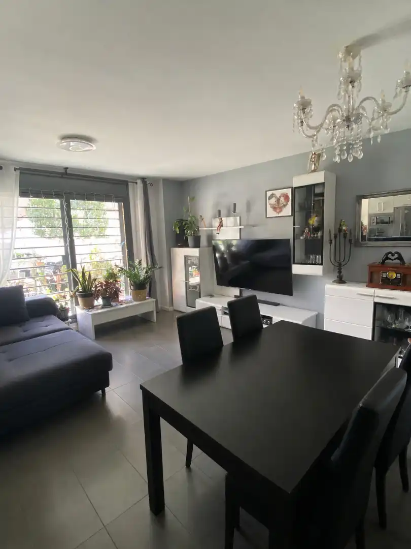 Sala de estar de Planta baja en venta en Barcelona con Aire acondicionado y Terraza