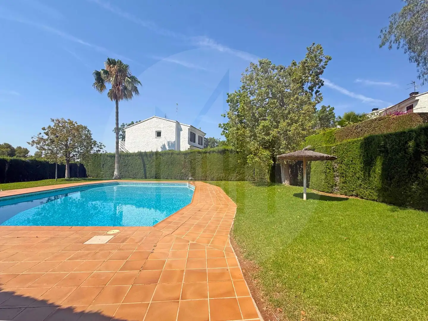 Piscina de Casa adosada de lloguer en Puçol amb Calefacció, Jardí privat i Terrassa