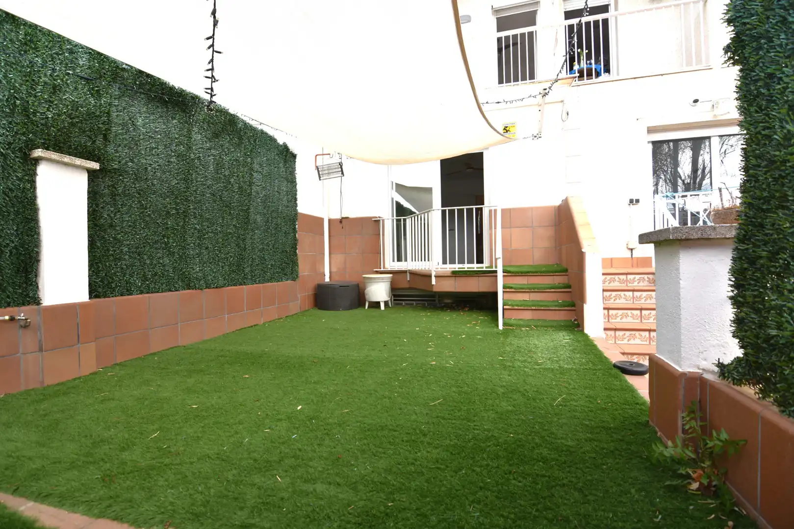 Terraza de Casa adosada en venta en Santa Susanna con Aire acondicionado, Calefacción y Jardín privado