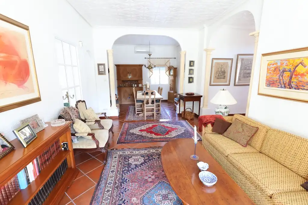 Wohnzimmer von Country house zum Verkauf in Elche / Elx mit Heizung, Terrasse und Alarm
