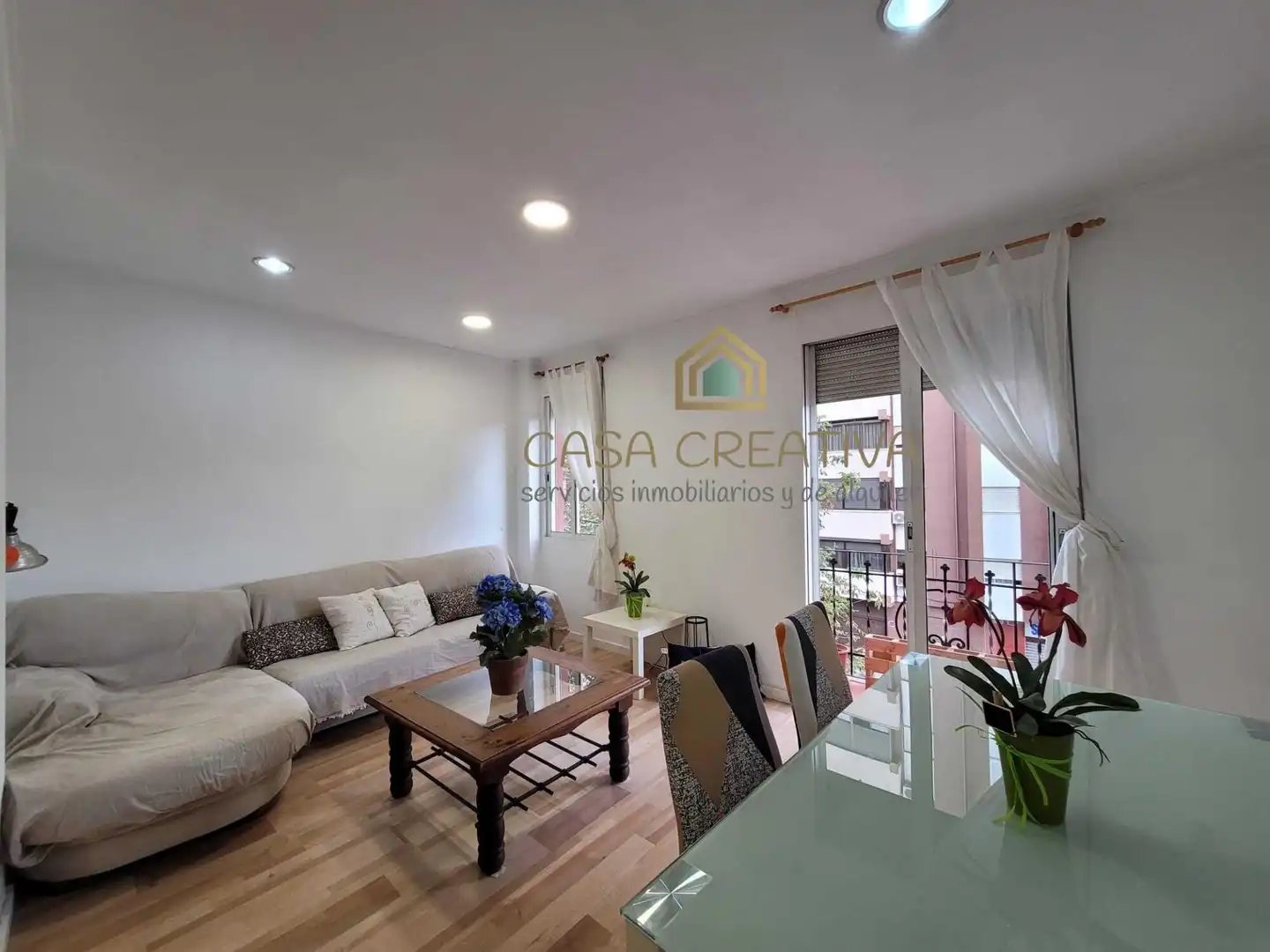 Wohnzimmer von Wohnung zum Verkauf in Valencia mit Klimaanlage, Heizung und Möbliert