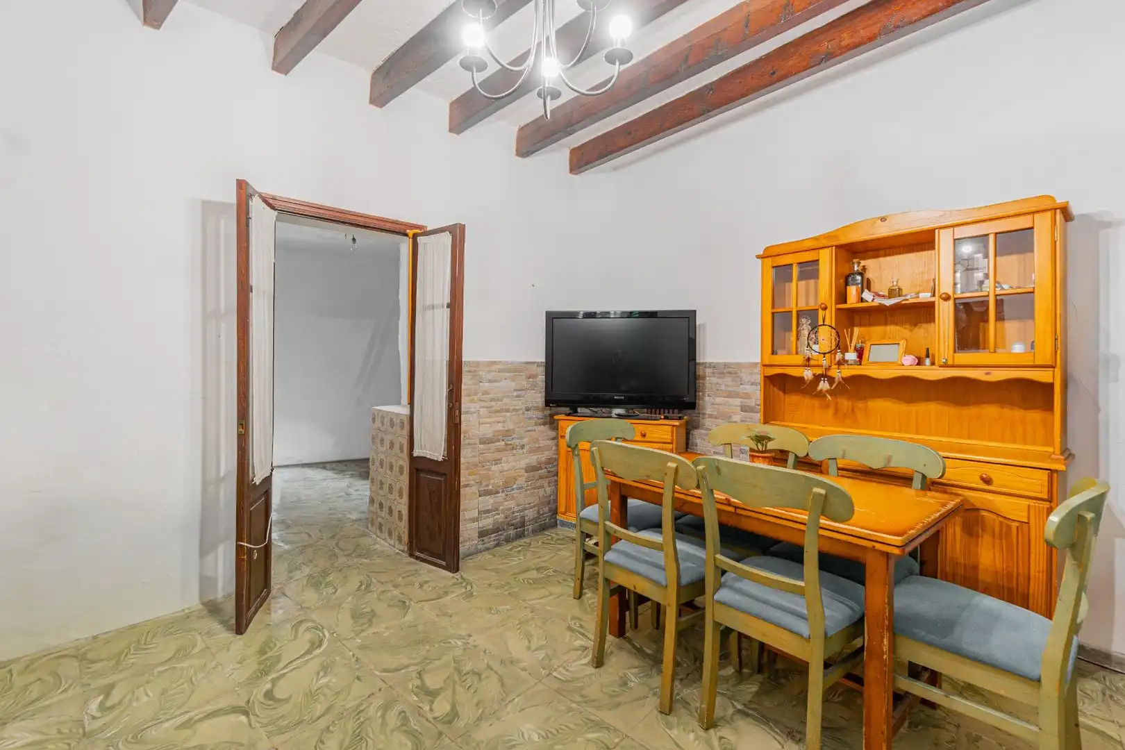 Comedor de Casa adosada en venta en Inca con Alarma