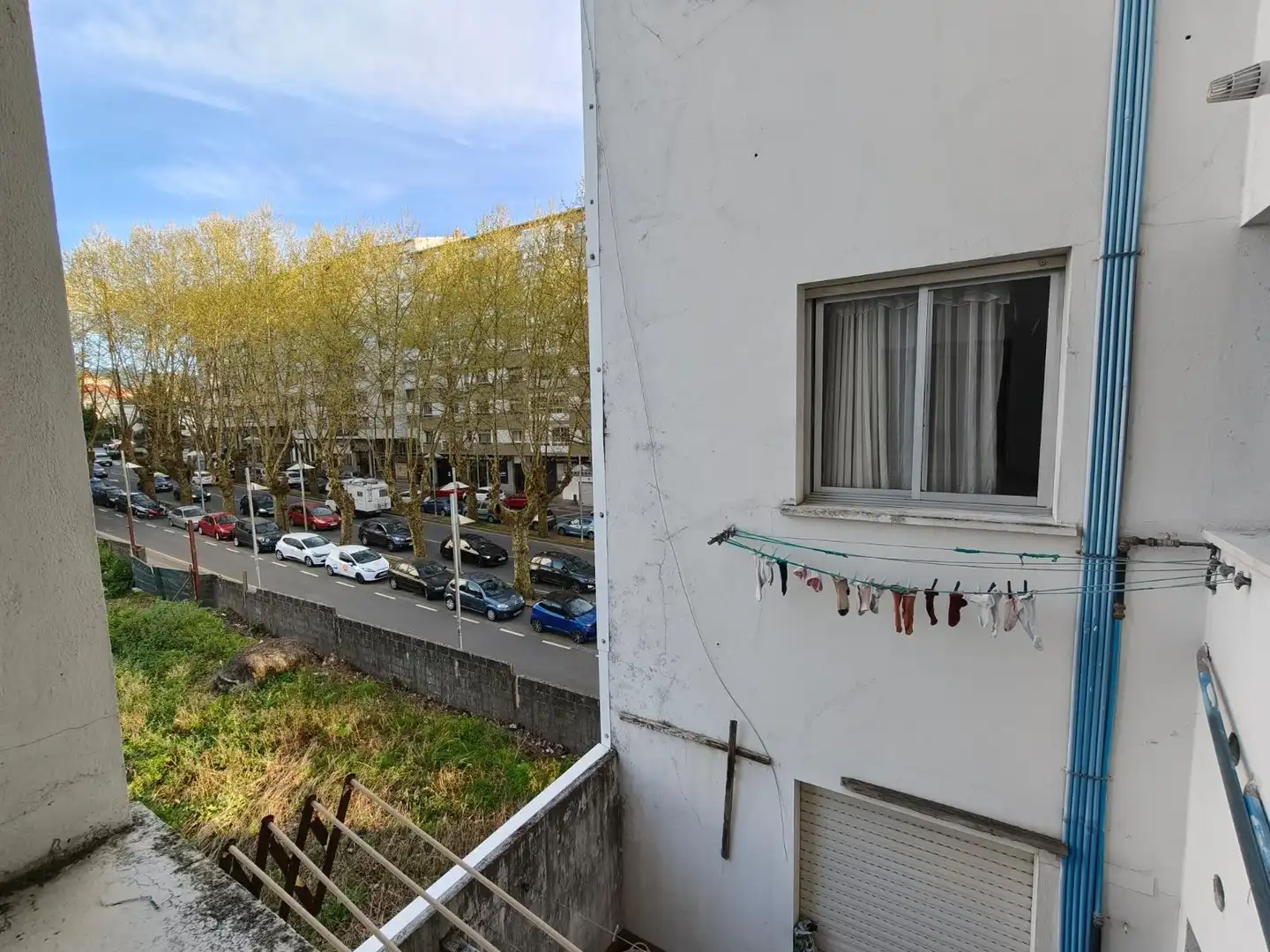 Außenansicht von Wohnung zum Verkauf in Pontevedra Capital  mit Privatgarten