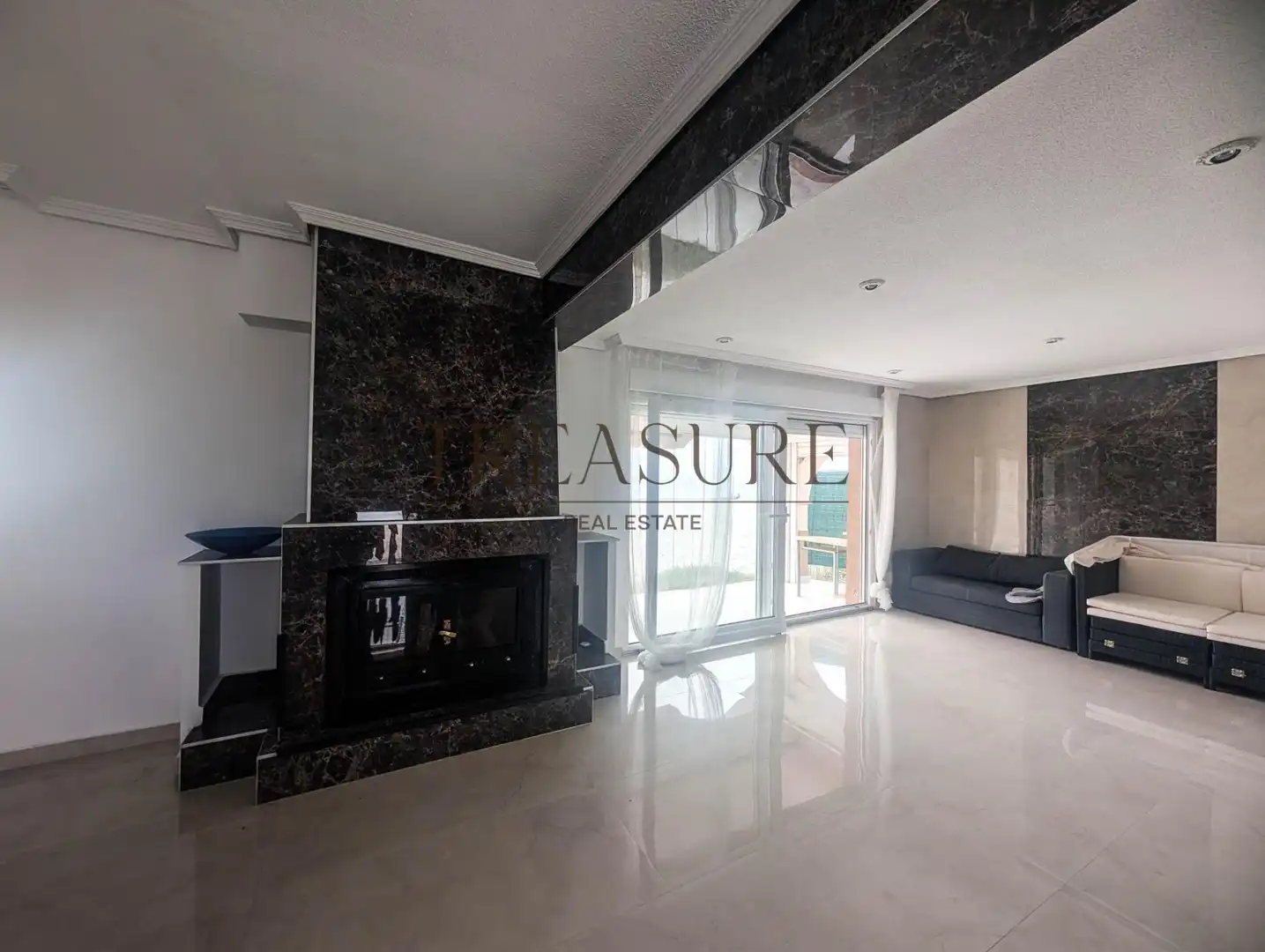 Living room of Houses for sale in La Manga del Mar Menor  with Air Conditioner, Private garden and Terrace