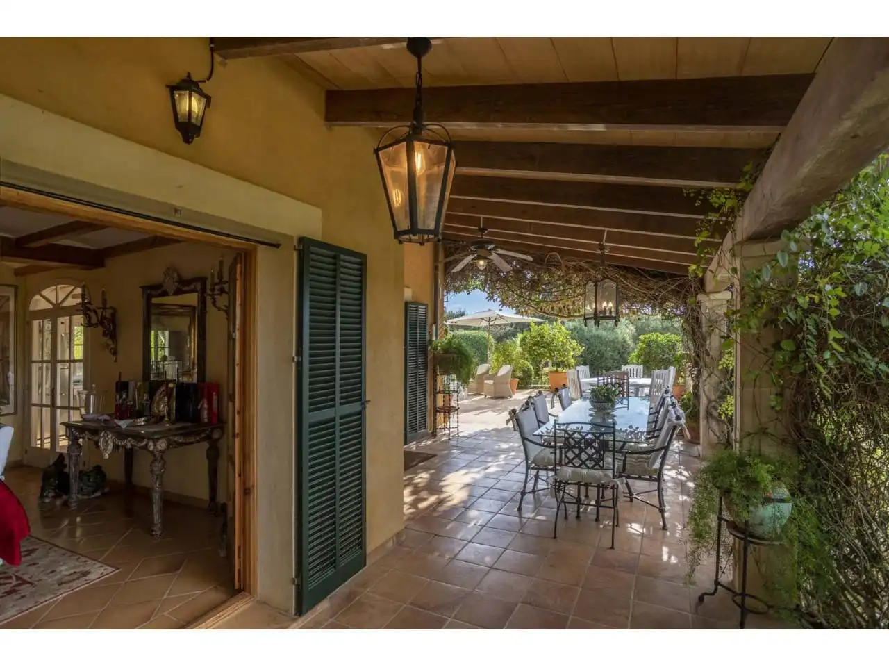 Terraza de Finca rústica en venta en Montuïri con Aire acondicionado, Calefacción y Jardín privado